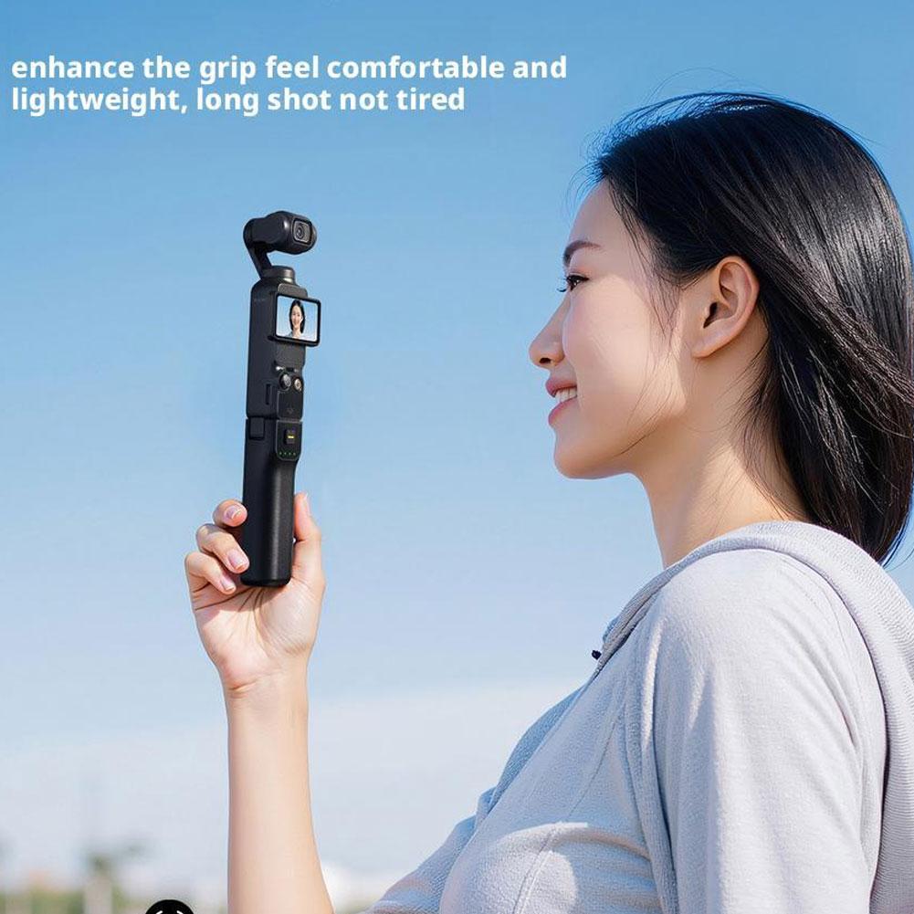 5000mAh Battery Handle Fast Charging Power Bank for Osmo Pocket 3, Portable Handheld Design for Extended Use