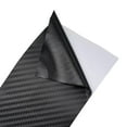 Carbon Fiber Car Sticker Waterproof Door Sill Anti Scratch Nano