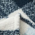 thumbnail image 2 of Jeté en molleton de peluche Mainstays Big Dipper à carreaux, 2 of 7