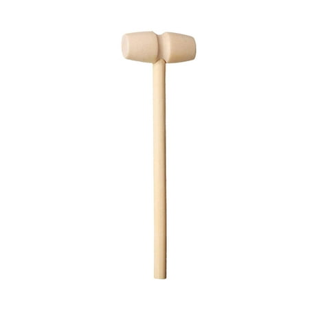 

Tuscom Learning & Education Toys Clearance Mini Wooden Mallet Knocking Cake Wooden Hammer Children s Toy Hammer White