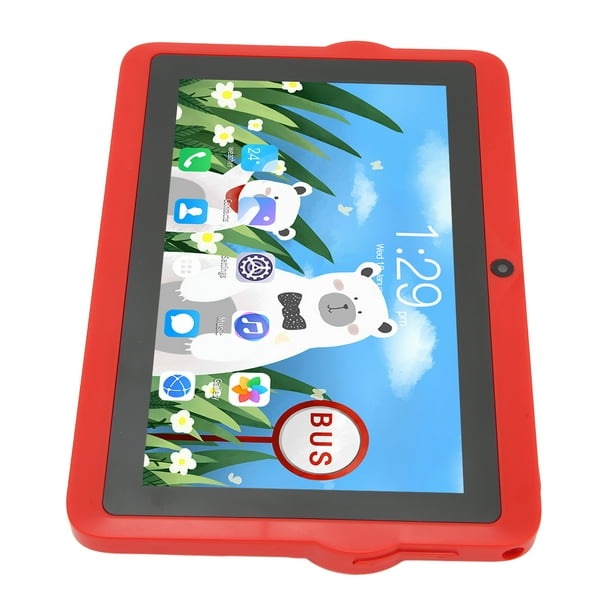Tablette Pour Enfants, Tablette 100-240V Pour Enfant 8 Cœurs CPU Pour Bébé  Rouge US Plug 