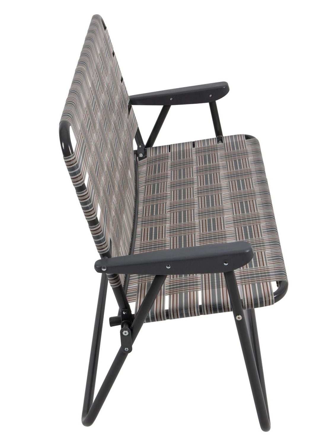 Folding Web Strap Loveseat