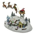 thumbnail image 4 of Northlight 12" Lighted Christmas Village with a Flying Sleigh, 4 of 5