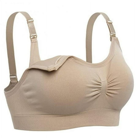AVAIL Maternity Nursing Bra with Pads BreastFeeding Elastic Super Soft Bra