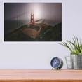 thumbnail image 4 of Luxe Metal Art 'White Out' by Bruce Getty, Metal Wall Art, 16"x12", 4 of 9