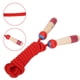 thumbnail image 2 of M Buder Cuerda de Saltar de Madera para Niños Estudiantes Juguete al Aire Libre 3 metros Rojo, 2 of 11