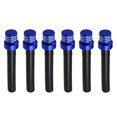 thumbnail image 1 of 6uds Universal Gas Combustible Tanque Tapa Ventilación Manguera para ATV Motocross Azul negro, 1 of 1