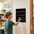 Reusable Chalkboard Sign Double-Sided Milestone Board Wooden Frame ...