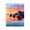 Vivid Harbor Sunset Reflection, variant on Stupell Industries Rustic Lodge Seaside Summer Picnic For Two Black Framed Print Under Glass, 13 x 16, by Ziwei Li