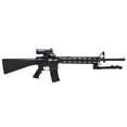thumbnail image 3 of NcSTAR Bipod With Weaver Quick Release Mount/Universal Barrel Adapter Included/Notched Legs, BLACK, 3 of 8