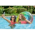 thumbnail image 2 of Poolmaster Rainbow Glitter Tube - Inflatable Swimming Pool Float, 2 of 10