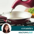 thumbnail image 3 of Rachael Ray Ceramics EVOO Dispensing Bottle, Burgundy, 3 of 9