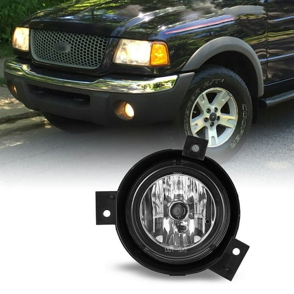 1PCS Front Bumper Fog Lights Lamp For 2001-2003 Ford Ranger Left Sides Clear Lens