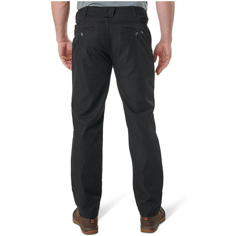 5.11 Tactical Men's Edge Slim Fit Chino Pants, Flex-Tac Twill, Teflon  Treatment, Style 74481, Dark Navy, 42Wx34L 