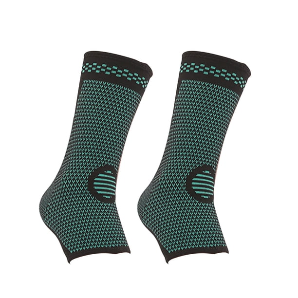 Advancent 2 piezas tobillera calcetines deportivos antideslizantes compresión baloncesto cómodo recuperación gimnasio pie soporte Protector S Ropa Deportiva, Zapatos S