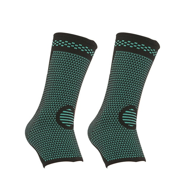 Advancent 2 piezas tobillera calcetines deportivos antideslizantes compresión baloncesto cómodo recuperación gimnasio pie soporte Protector S Ropa Deportiva, Zapatos SG