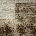 thumbnail image 2 of Everwash™ Treasure Creed Modern Geometric Machine Washable Area Rug, Brown/Beige, 5'2"x7'2", 2 of 11