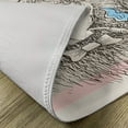 thumbnail image 5 of Ambesonne Animal Place Mats Set of 4, Lion Head Hipster Style, Standard Size, Pale Blue Pale Pink, 5 of 6
