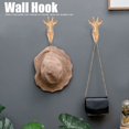 thumbnail image 3 of Gancho para colgar toallas de pared de baño con forma de animal de resina, percha para abrigos, sombreros, llaves, jirafa, 3 of 5
