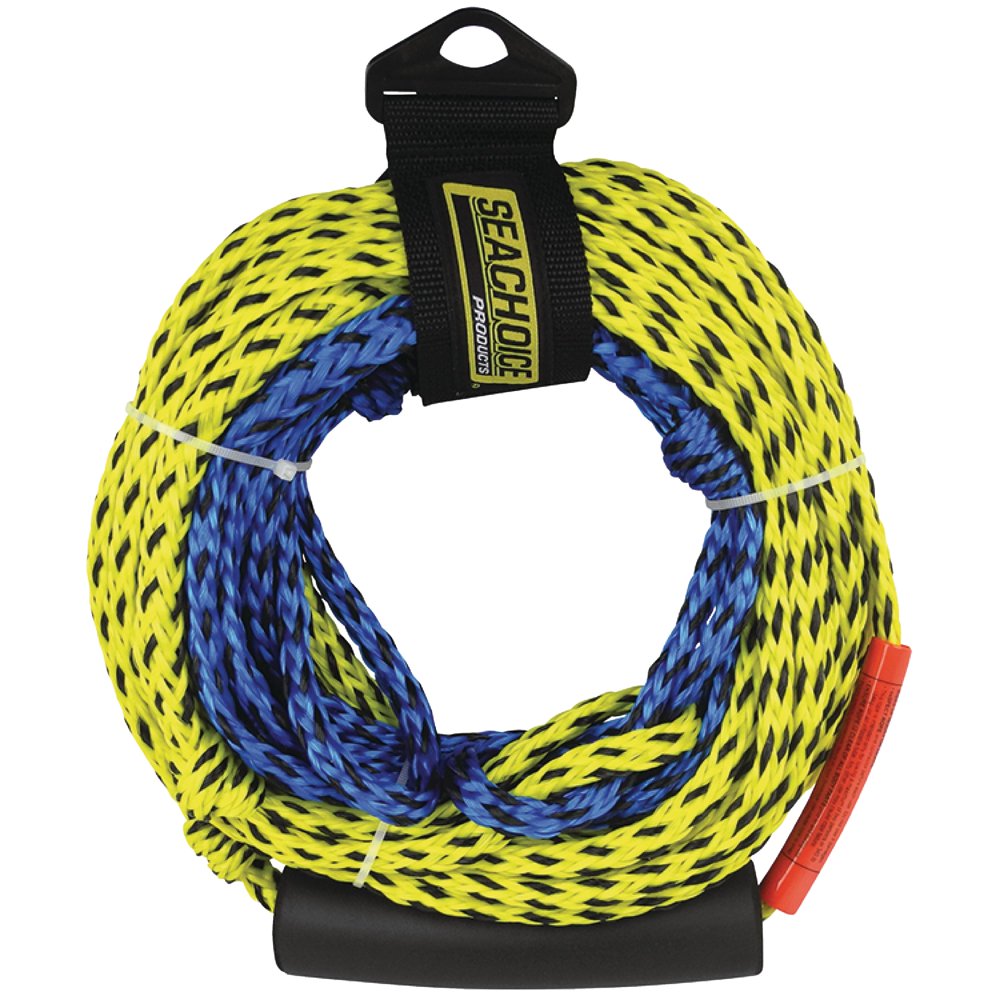 Seachoice 86766 2Section 2Rider 60' Tube Tow Rope with 340 lb. Max