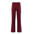 thumbnail image 2 of YiZYiF Girls Solid Stretchy Fitness Jazz Dance Pants Dancewear, 2 of 7