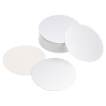 Uxcell 85mm Resistant Tamper Aluminum Foil Cap Liner Induction Heat Sealing for PET Bottle 150 Pack