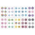 thumbnail image 1 of Glitter Christmas Snowflake Face Stickers NEW, 1 of 8