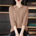 thumbnail image 2 of Women's Sweaters Off Shoulder Pullover Knit Cropped Casual Romantic Date Night Outfit Oversized Sweater Soft Long Sleeve Round Neck Comfortable Tops Loose Fit Solid Color Basic For Fall Winter, 2 of 4