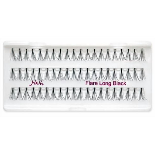 Individual Lashes J Lash Flare Long Black