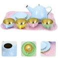 thumbnail image 4 of SHISUYAN 1 Set/15pcs Mini Tea Ware Simulation Kitchen Kit Funny Children Toy Tea Kit, 4 of 8