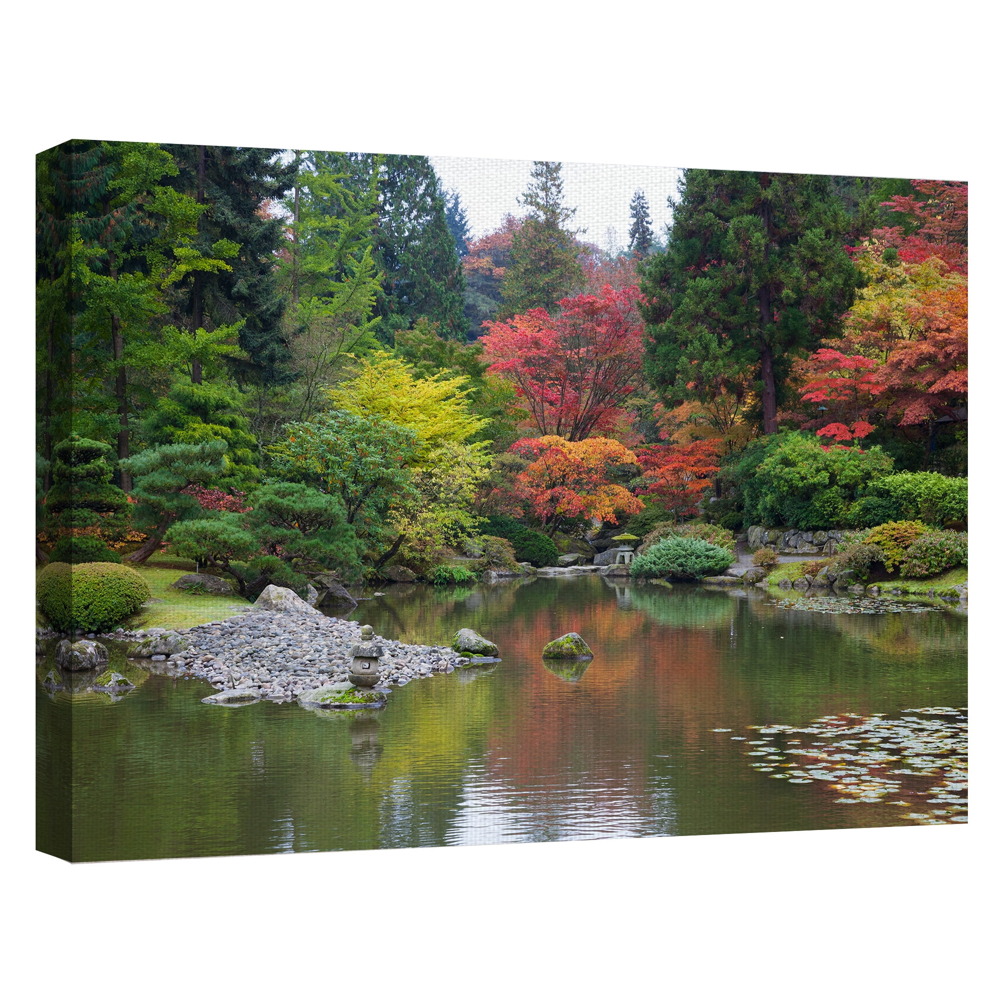 Masterpiece Art Gallery Autumn Waters Forest By Robin Constable Hanson Canvas Art Print 18" x 24"