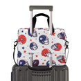 thumbnail image 2 of FORMRS 16" Laptop Sleeve Bag Carrying Case with Handle Travel Shoulder Briefcase, Star Spangled Helmets, 2 of 8