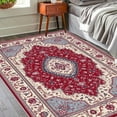 thumbnail image 6 of 6'x9' animal carpet area rug washable runner washable area rug &nbsp;vintage distressed living room bedroom large throw rug non slip low pil carpet aesthetic cosy homeer kitchen rug, 6 of 9