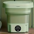 thumbnail image 4 of 1pc Portable Mini Washing Machine Collapsible Bucket, 8L/3 Modes Effective Steri-lizing, 4 of 5