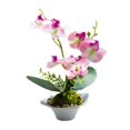 thumbnail image 3 of Three-pronged Phalaenopsis bonsai artificial flower ornaments artificial plants, 3 of 6