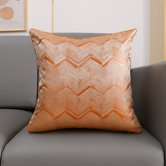 Yidarton 45x45cm Wave Jacquard Pillow Cover Sofa Waist