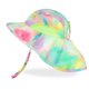 thumbnail image 1 of Sombrero de sol con correa de solapa para el cuello para niños y niñas, accesorio de playa de ala ancha, gorra de protección UV para bebés y niños pequeños, vacaciones y natación, 1 of 2