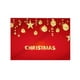 thumbnail image 2 of Felpudo Navideño Rojo de Terciopelo Cristal para Baño, Absorbente | Antideslizante | Poliéster | 40×60 Cm | Felpudo con Estampado de Feliz Navidad, 2 of 6