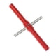 thumbnail image 5 of Llave de tubo hexagonal para coche modelo RC, llave de cruz resistente para reparación de coches RC, tuerca de 2,0 mm y 2,5 mm Rojo, 5 of 9