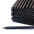 thumbnail image 5 of Black Wooden Pencils, Woodless Graphite Pencil - 7.2Mm for Drawing, Shading & Sketching (Artist Grade), Pencils with Erasers, by Goohae, 5 of 7