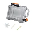 thumbnail image 3 of Portador de almacenamiento de agua de contenedor de agua con tanque de agua del grifo sin dispensador de bebidas de fuga para conducir emergencia de 5L, 3 of 8