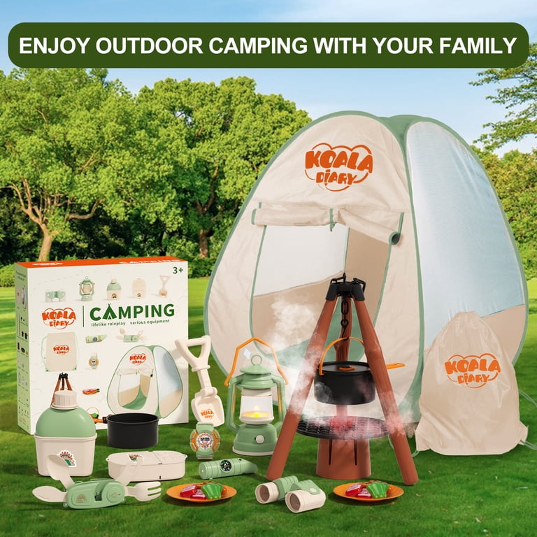 KOALA DIARY Kids Camping Set – An indoor/outdoor pretend play