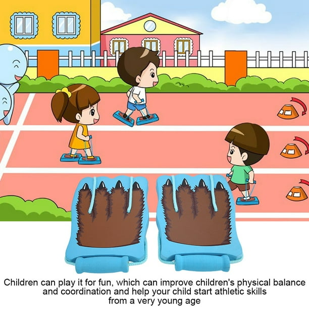 VGEBY Trampoli Giocattolo Per Bambini – Gioco Di Equilibrio Per Esterno, 1 Paio, Sicuri E Leggeri