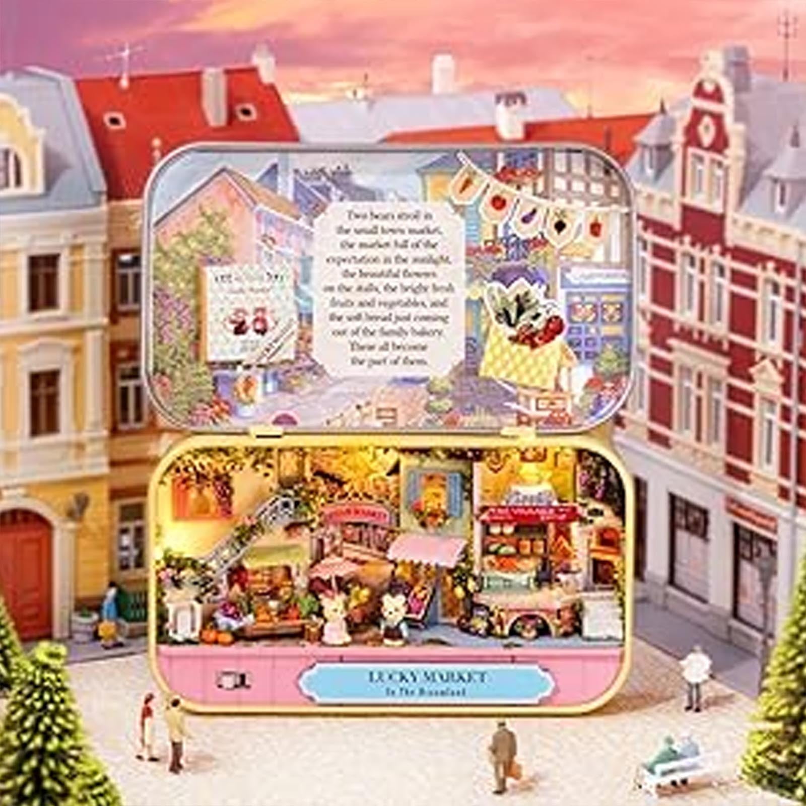 DIY Model Kit Assembly Toy Arts and Crafts Building Project for Kids Adults