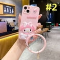 thumbnail image 1 of Compatible For Xiaomi Redmi Note 12 Pro+ 11 Pro 12S 11S 10S 10 5G 9S 10 9 8 7 Pro Redmi 12C 10C A2 A1 9A 9C 9T 10 9 8 Rosa Estéreo Melodía + Pulsera Silicona Funda Para Teléfono, 1 of 4