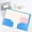 Sky Blue, variant on VKQNRGS Heavy Duty Plastic Pocket Folders, A4 Two Pocket Document Folder With Card Slot, Flexible Water Resistant Poly File Folder, 6 Assorted Pastel Tones For S-chool & Business
