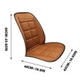 thumbnail image 3 of OEFNTAC Home and Kitchen Winter Car Heating Seat Cushion 12V 24V Fast Warmth Advanced Heating Technology Soft Material Easy Install Universal Fit Adjustable, 3 of 7