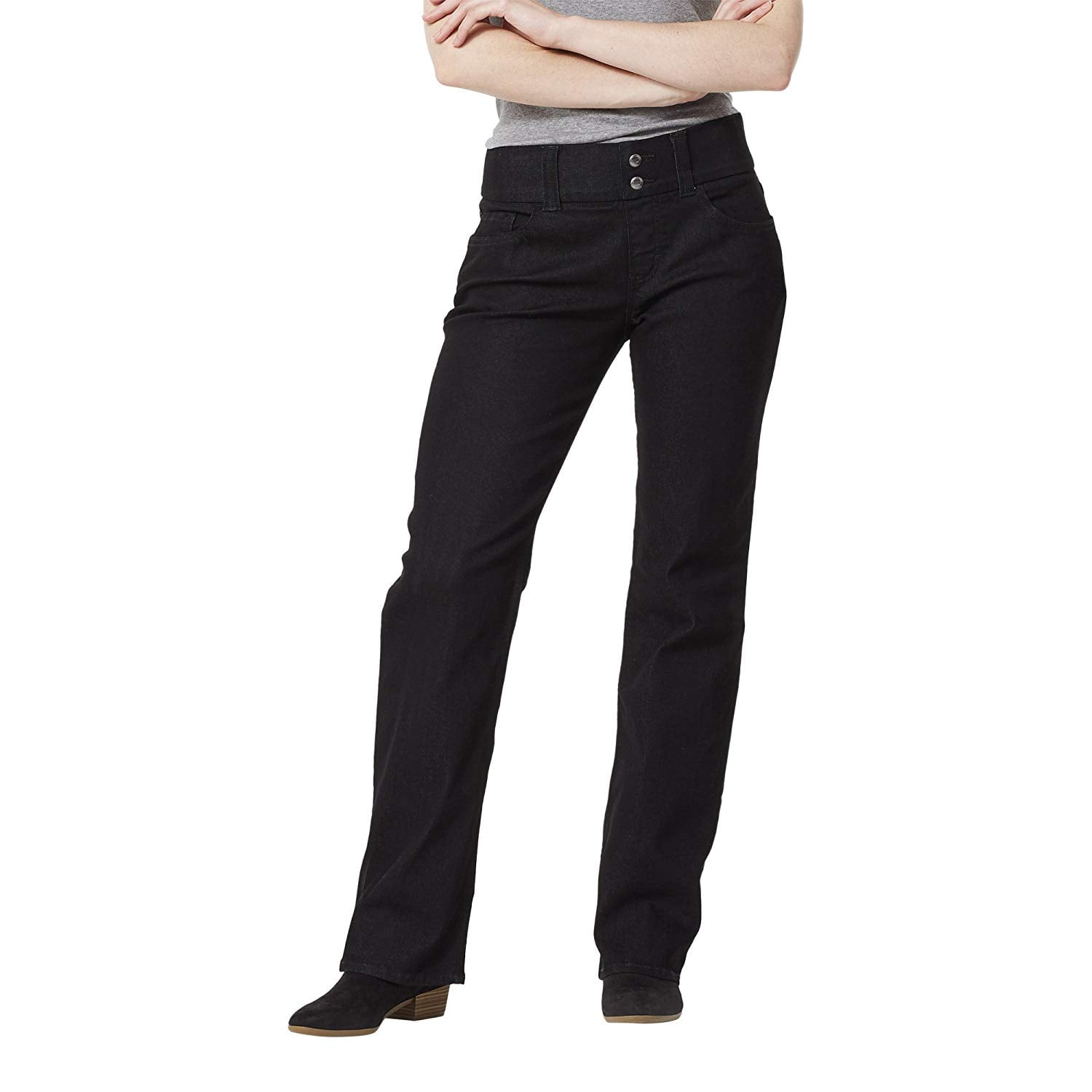 Lee Riders - Women's Jeans 14X32 Mid Rise Bootcut Stretch 14 - Walmart ...