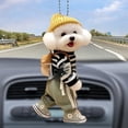 thumbnail image 4 of Adornos Colgantes para Coche Accesorios Creativos Acrílico Hombre Cachorro, 4 of 9