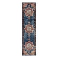 thumbnail image 2 of Unique Loom Utopia Collection Area Rug - Helios (2' 7" x 10' Runner Dark Blue/Beige), 2 of 6